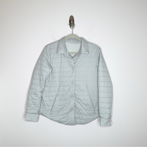 Lululemon Switch Please Reversible Quilted Jacket Silverstone 4 - Picture 2 of 8